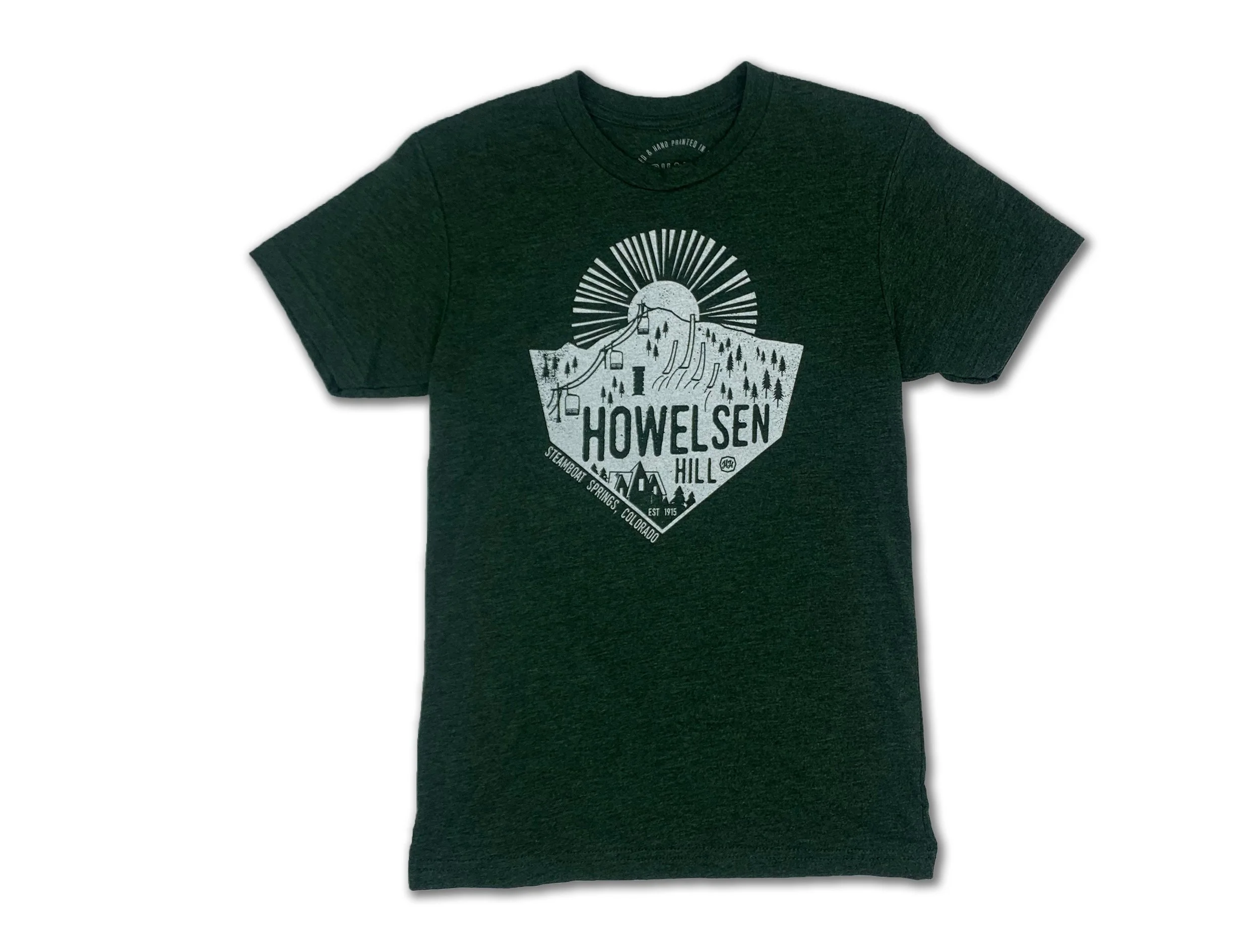 Howelsen Hill Unisex T - Black Forest — OHANA | Mountains